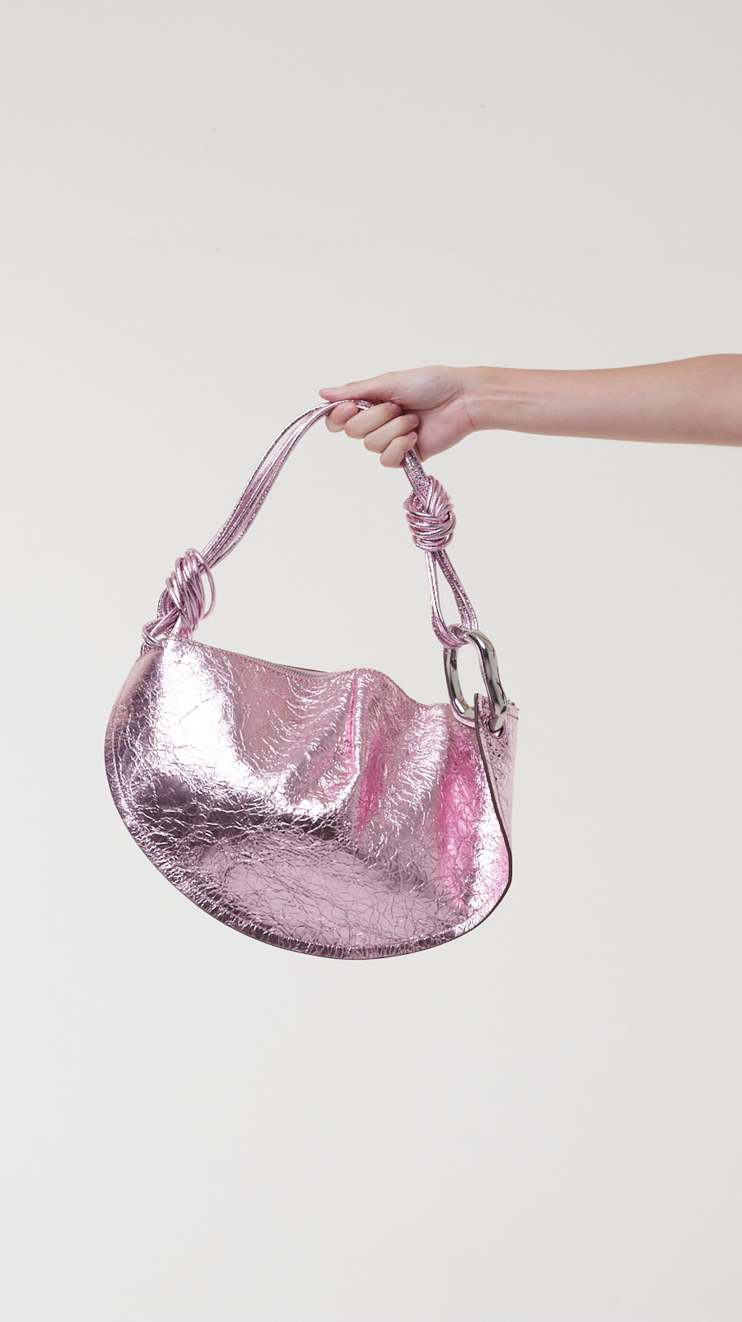 Bolsa Estrela Rosa Metalizada - Cult Gaia