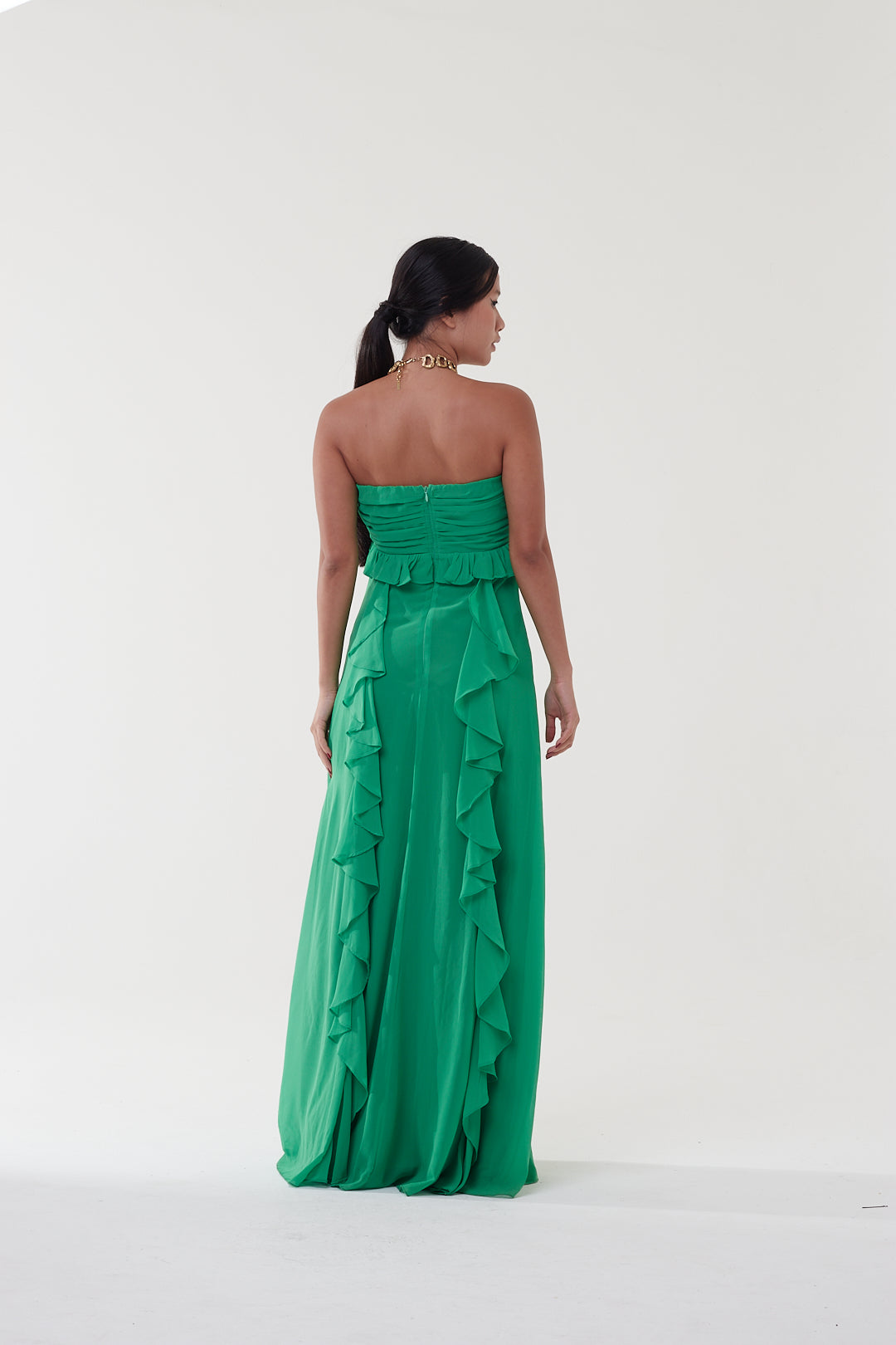 Vestido Longo Dream Verde - AVE RARA